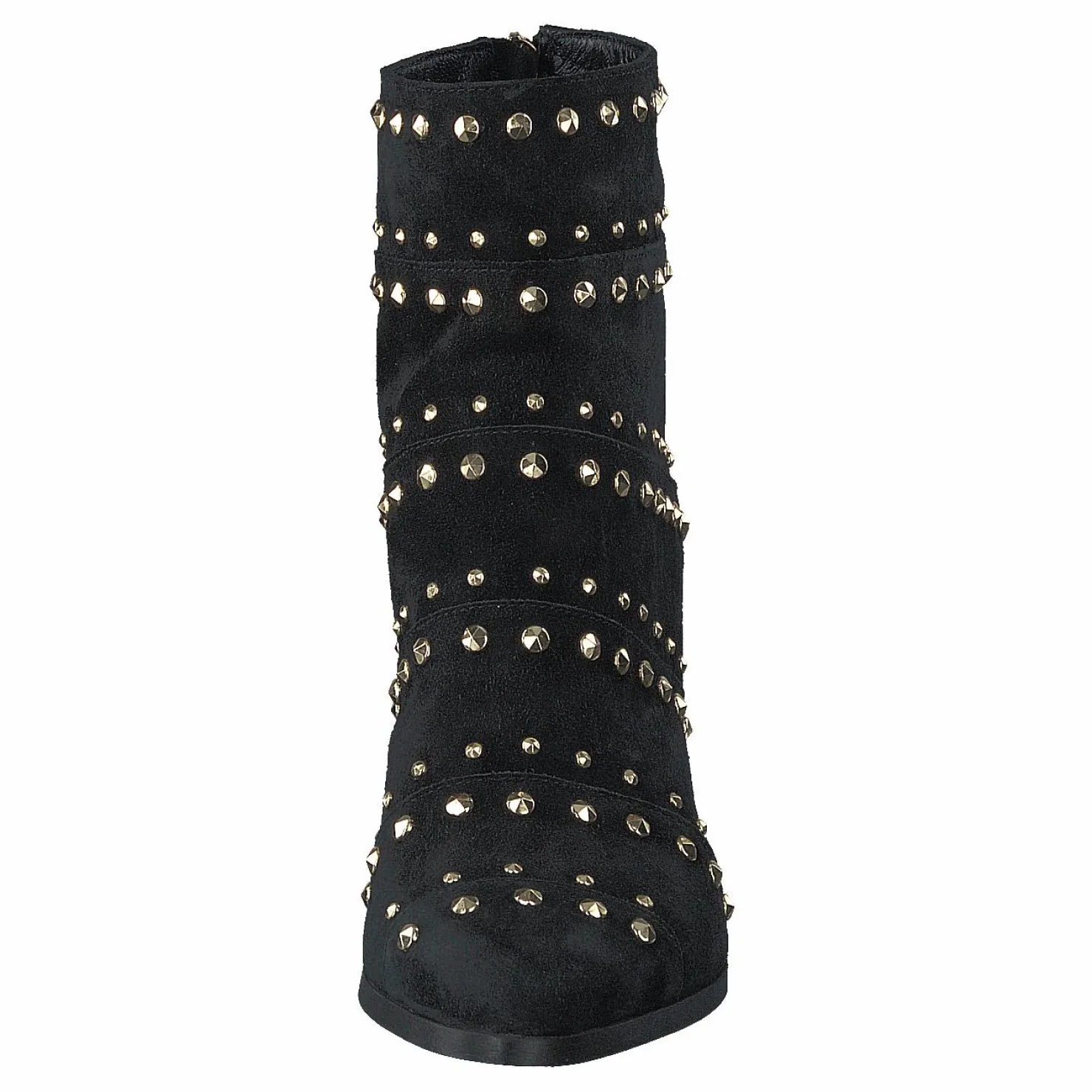 A Pair Bootlet W/Rivets Black Suede Svart Online