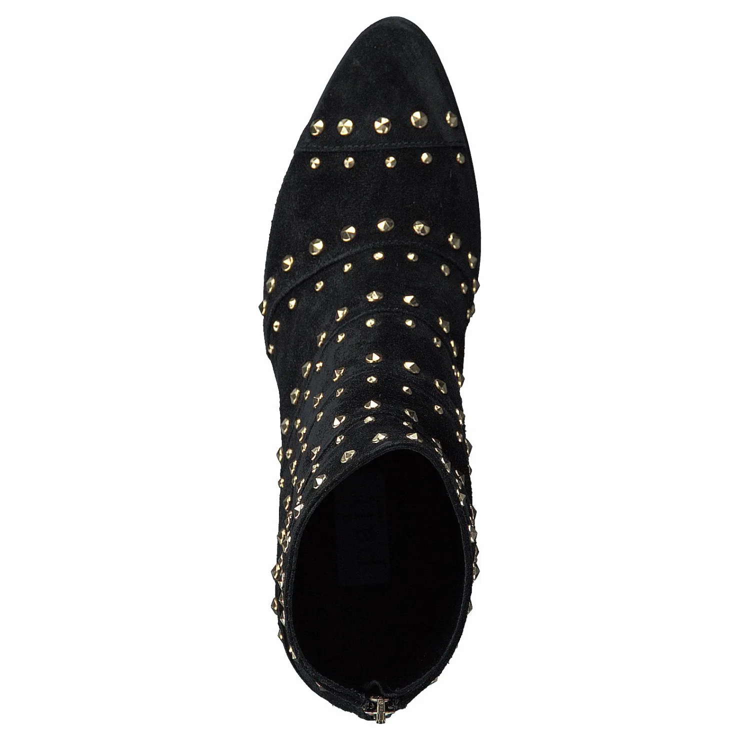 A Pair Bootlet W/Rivets Black Suede Svart Online