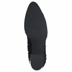 A Pair Bootlet W/Rivets Black Suede Svart Online