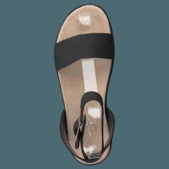 Clarks Botanic Ivy Black Leather Svart Clearance