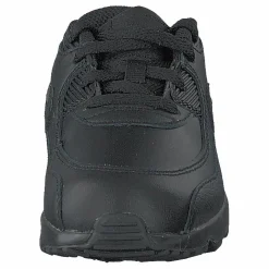 Nike Boys' Air Max 90 Leather TD Kids Black/black Svart Hot