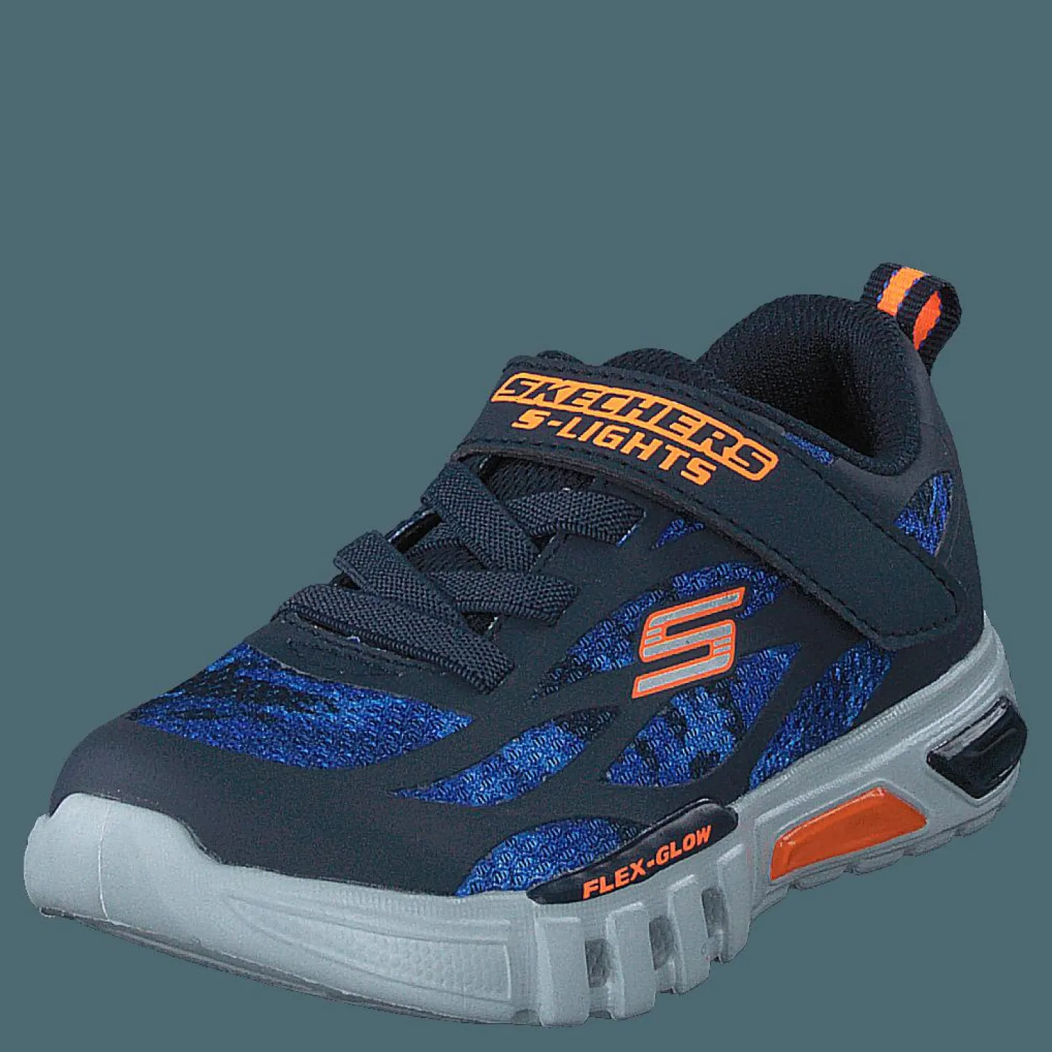 Skechers Boys Flex-glow - Rondler Nvor Blå Hot