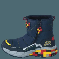 Skechers Boys Mega-craft - Water Repell Nvrd Navy Red Blå Online