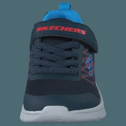 Skechers Boys Microspec Nvrd Blå Clearance