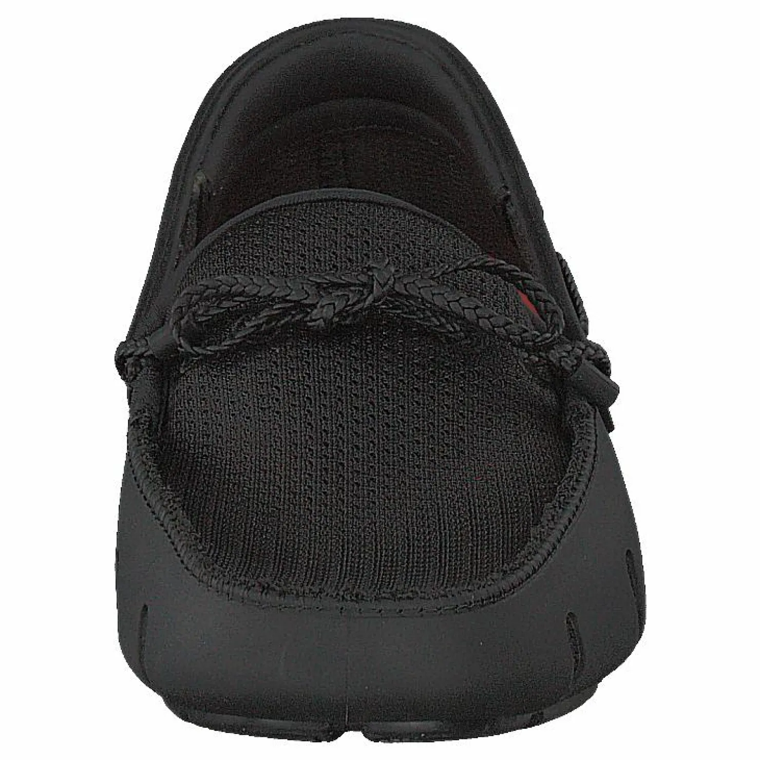Swims Braided Lace Loafer Black Svart New