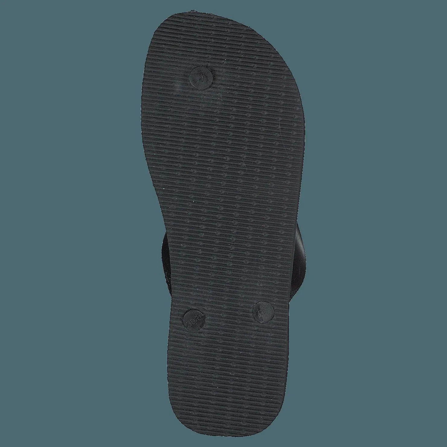 Havaianas Brasil Logo Black/Black Svart Hot