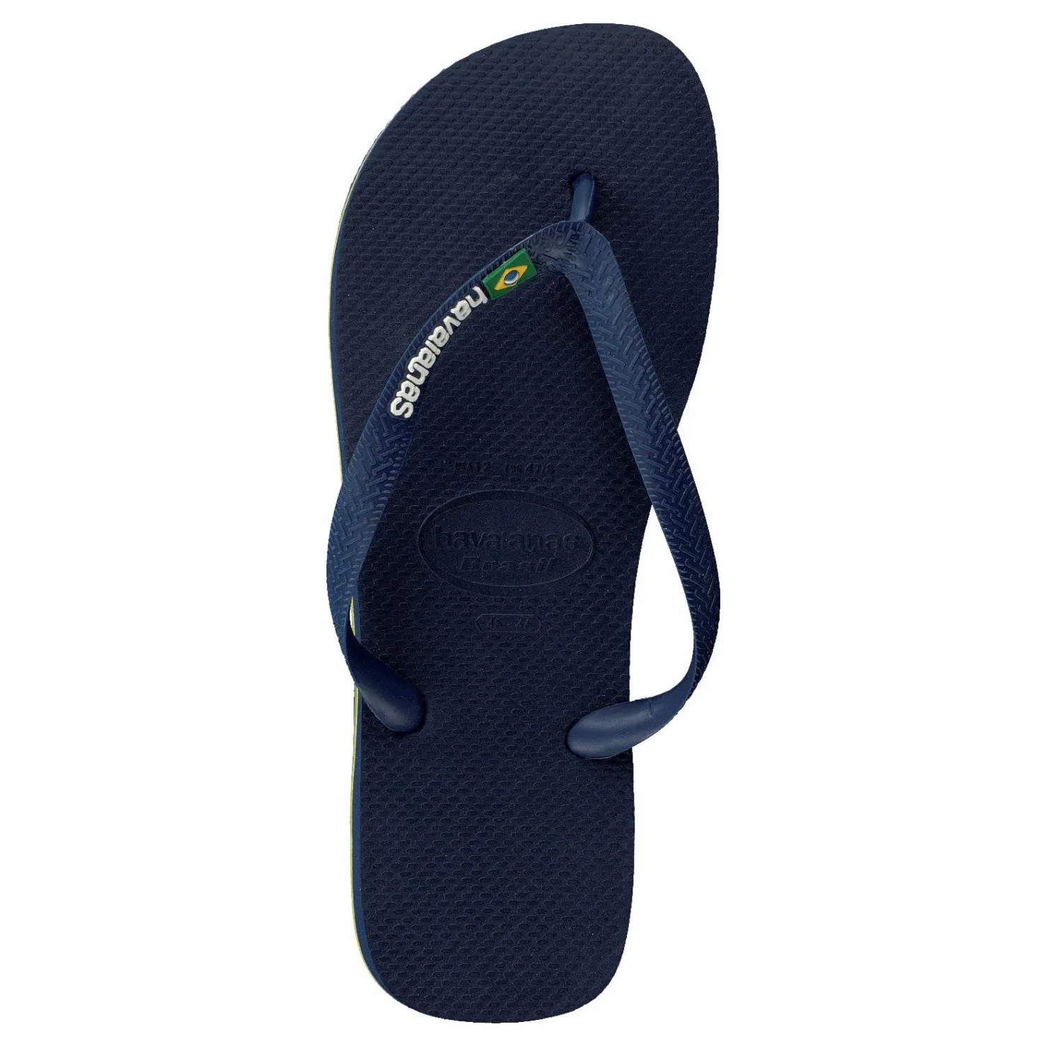 Havaianas Brasil Logo Navy Blue Blå