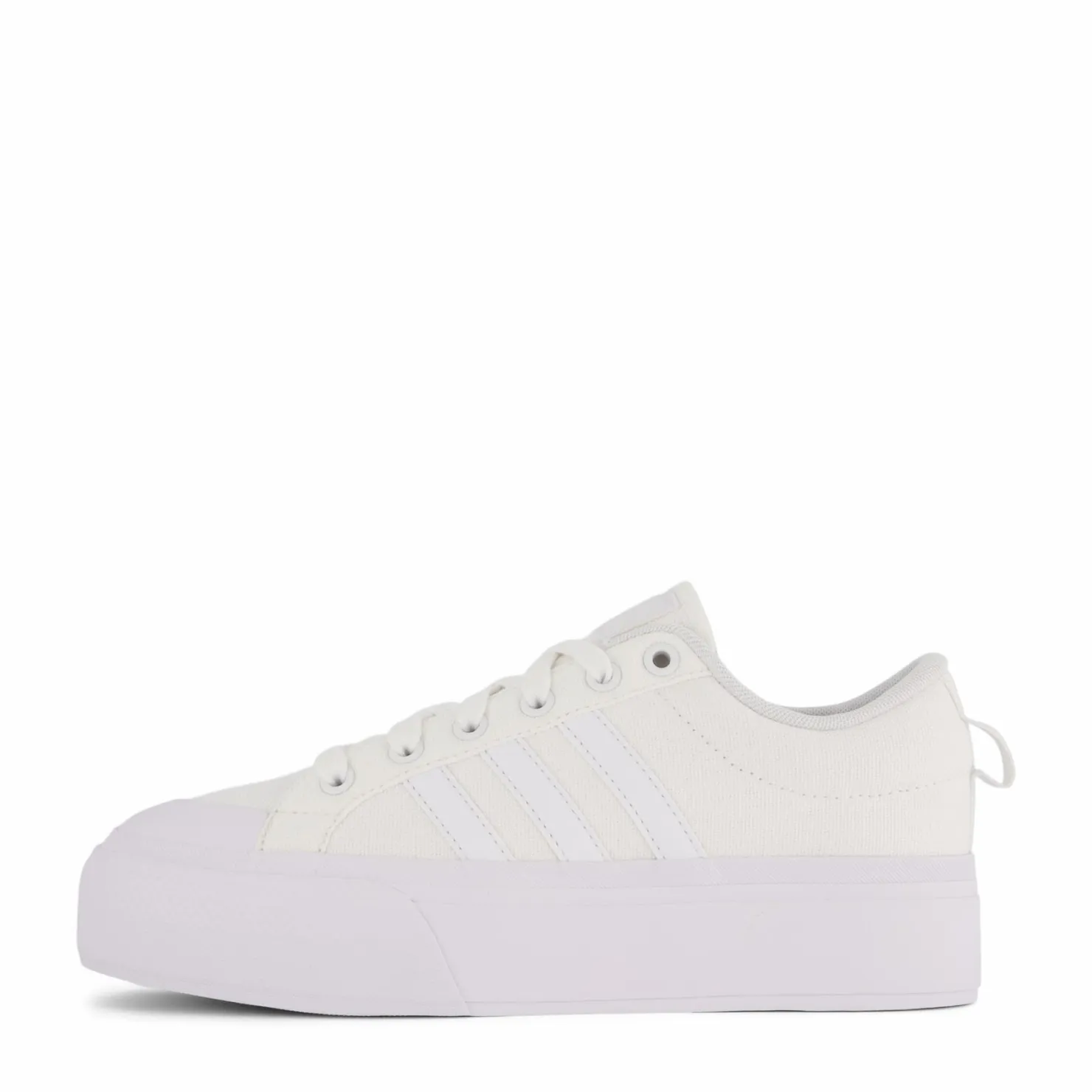 adidas Bravada 2.0 Platform Shoes Cloud White / Cloud White / Chalk White Vit Outlet
