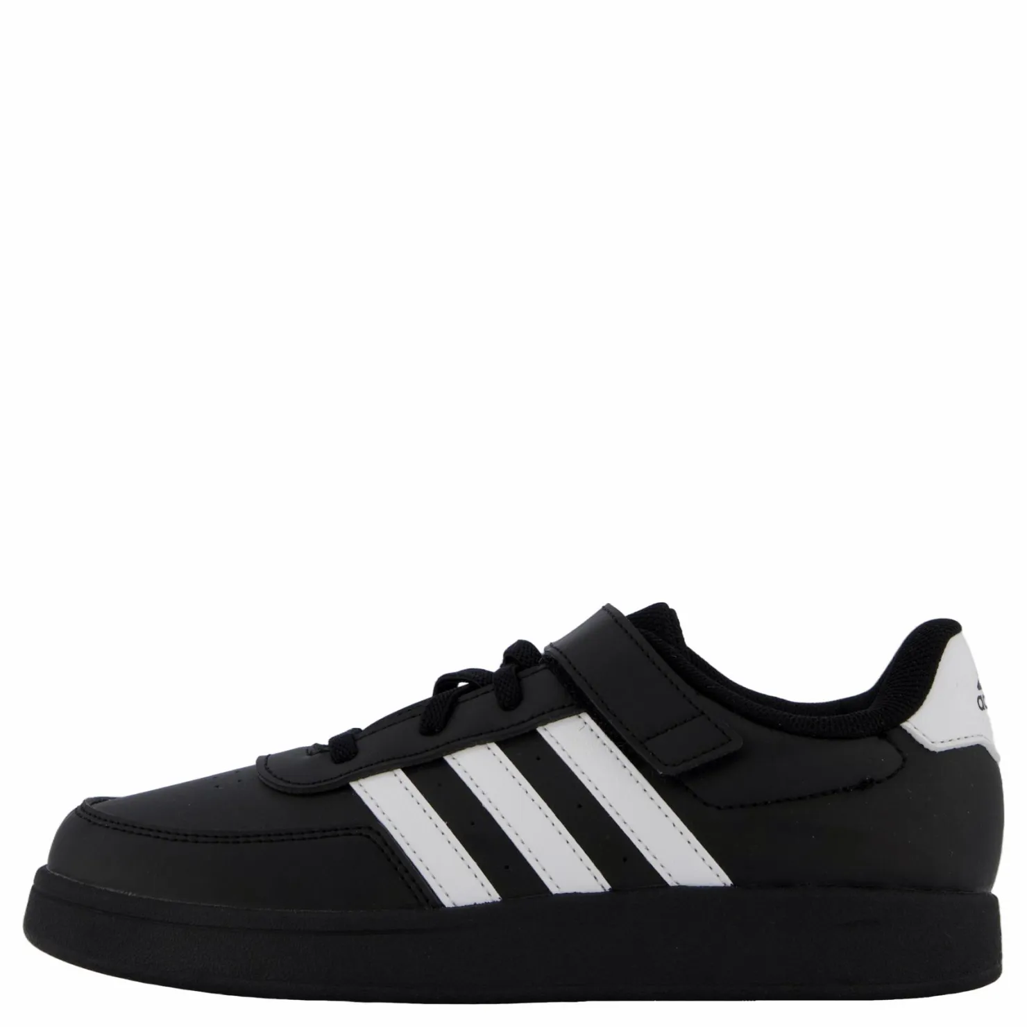 adidas Breaknet Lifestyle Court Elastic Lace and Top Strap Shoes Core Black / Cloud White / Cloud White Svart Sale