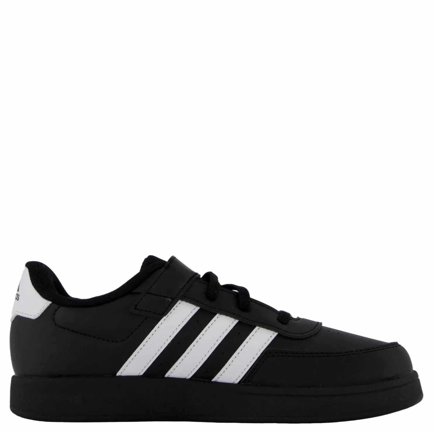 adidas Breaknet Lifestyle Court Elastic Lace and Top Strap Shoes Core Black / Cloud White / Cloud White Svart Sale