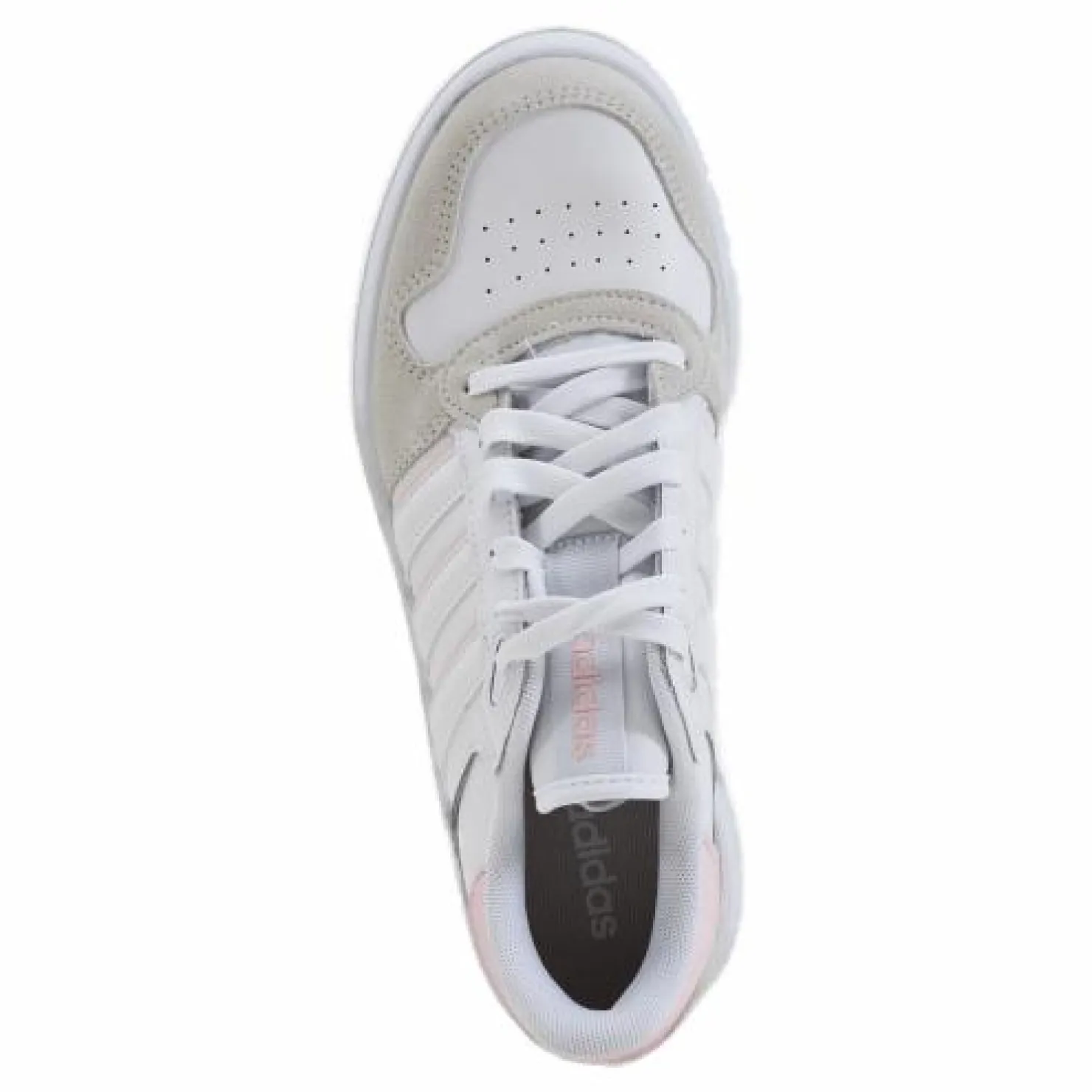 adidas Breaknet Plus Shoes Cloud White / Cloud White / Clear Pink Vit Outlet