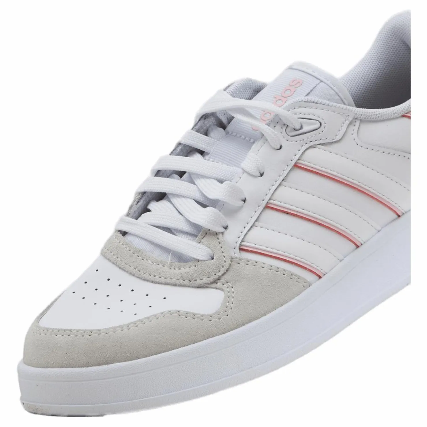 adidas Breaknet Plus Shoes Cloud White / Cloud White / Clear Pink Vit Outlet