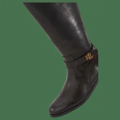 Lauren Ralph Lauren Brittaney-boots-tall Boot Black Sale