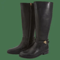 Lauren Ralph Lauren Brittaney-boots-tall Boot Black Sale