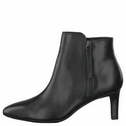 Clarks Calla Blossom Black Leather Svart Online