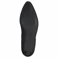 Clarks Calla Blossom Black Leather Svart Online