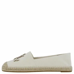Lauren Ralph Lauren Cameryn III Canvas & Leather Espadrille Soft / Neutral / Soft White