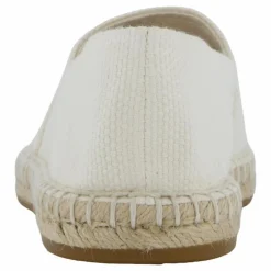 Lauren Ralph Lauren Cameryn III Canvas & Leather Espadrille Soft / Neutral / Soft White