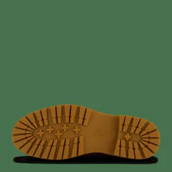 Lauren Ralph Lauren Cammie Burnished Leather Boot Deep Saddle Tan Brun Outlet