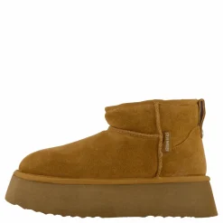 Steve Madden Campfire Bootie Tan Suede Brun