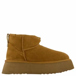 Steve Madden Campfire Bootie Tan Suede Brun