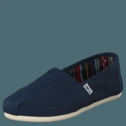 Toms Canvas Men's Classic Alpargata Navy Blå Hot