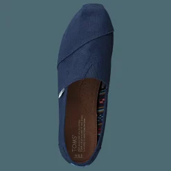 Toms Canvas Men's Classic Alpargata Navy Blå Hot