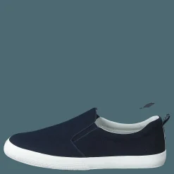 Lauren Ralph Lauren Canvas/burncalf-haddley-sk-spo French Navy/french Navy Blå Hot