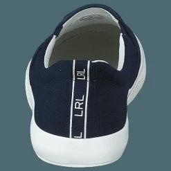 Lauren Ralph Lauren Canvas/burncalf-haddley-sk-spo French Navy/french Navy Blå Hot