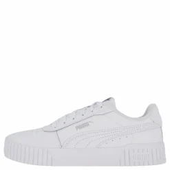 Puma Carina 2.0 Jr White- White- Sil Vit Hot