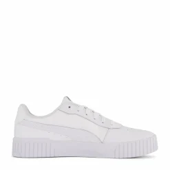 Puma Carina 2.0 White- White- Sil Vit Sale