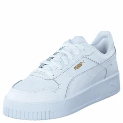 Puma Carina Street White- White- Gol Vit Sale