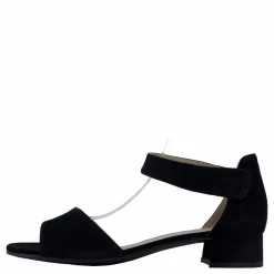 Caprice Carla Black Suede Svart Clearance