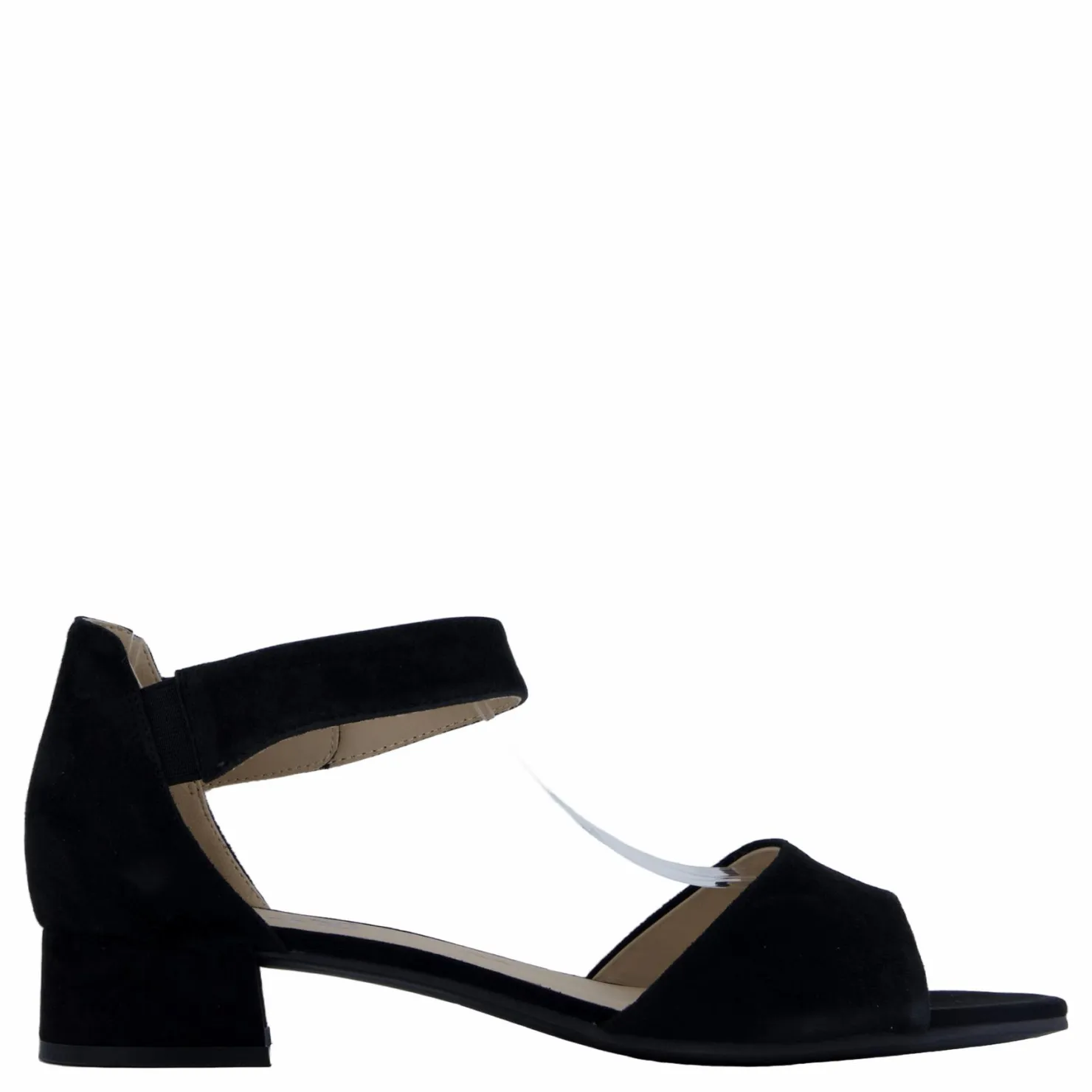 Caprice Carla Black Suede Svart Clearance