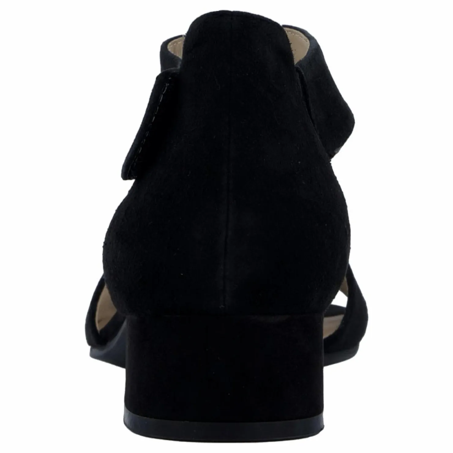Caprice Carla Black Suede Svart Clearance