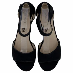Caprice Carla Black Suede Svart Clearance