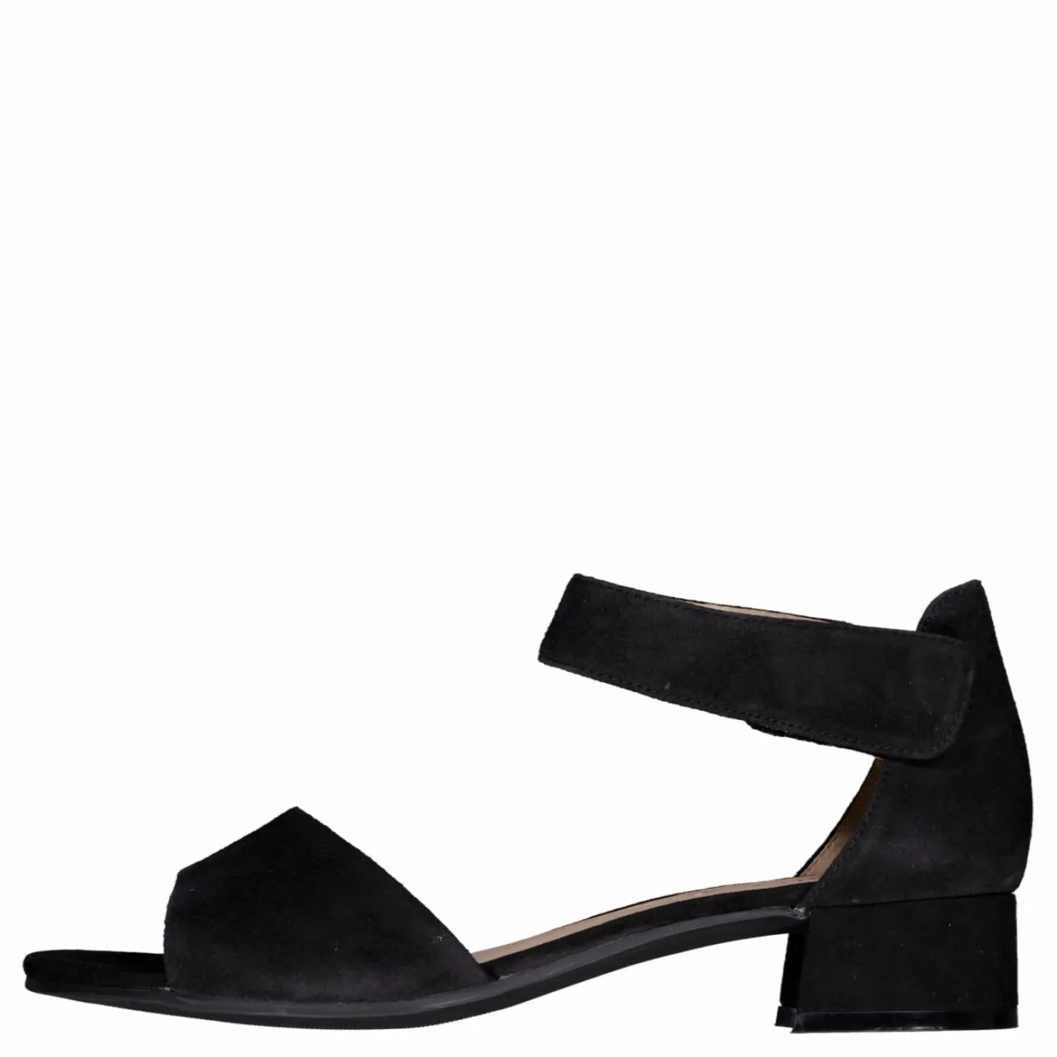 Caprice Carla Black Suede Svart Outlet