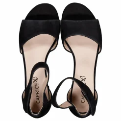 Caprice Carla Black Suede Svart Outlet