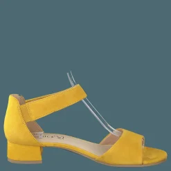 Caprice Carla Yellow Suede Brun och Gul Clearance