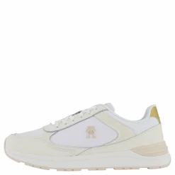 Tommy Hilfiger Casual Fashion Runner Lthr White Vit