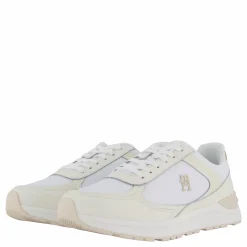 Tommy Hilfiger Casual Fashion Runner Lthr White Vit