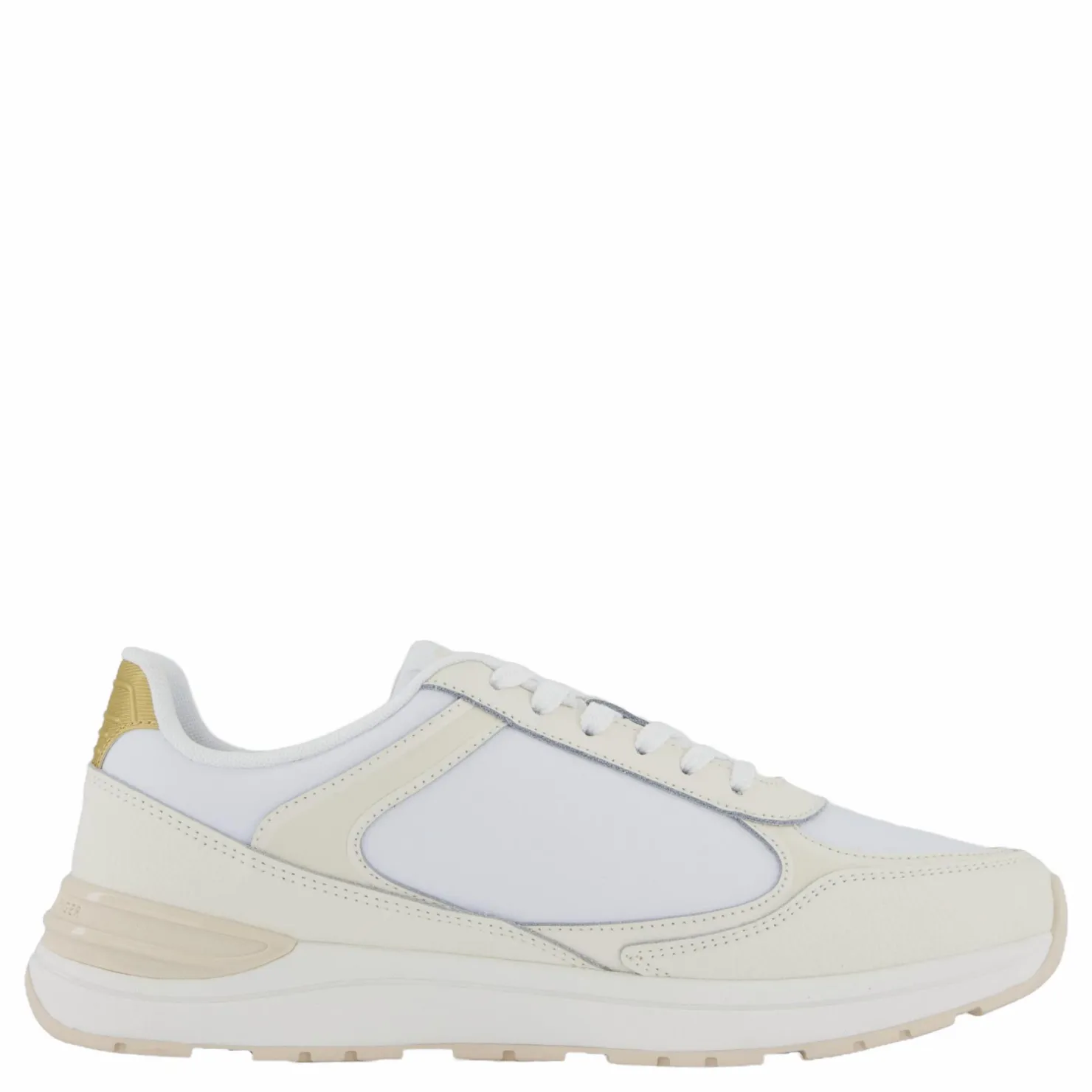 Tommy Hilfiger Casual Fashion Runner Lthr White Vit
