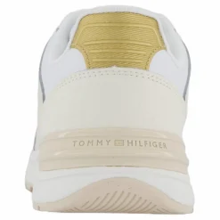 Tommy Hilfiger Casual Fashion Runner Lthr White Vit