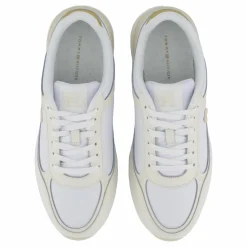 Tommy Hilfiger Casual Fashion Runner Lthr White Vit