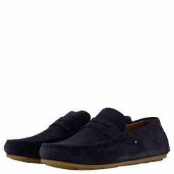Tommy Hilfiger Casual Hilfiger Suede Driver Blå Best