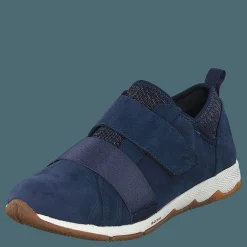 Hush Puppies Cesky Strap Slip On Royal Navy Nubuck Blå Online