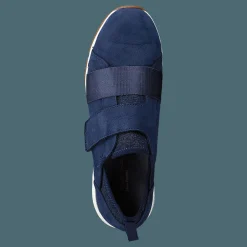 Hush Puppies Cesky Strap Slip On Royal Navy Nubuck Blå Online