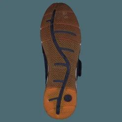 Hush Puppies Cesky Strap Slip On Royal Navy Nubuck Blå Online