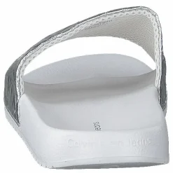 Calvin Klein Chantal Metallic Crinkle Silver och Metallisk Discount