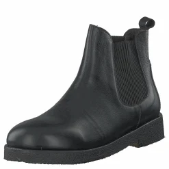 Angulus Chelsea Boot With Chunky Sole Black/black Svart Clearance